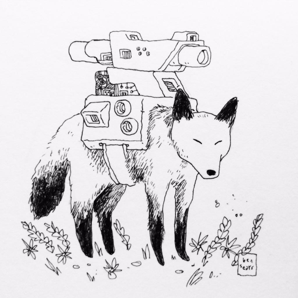Fox with Heavy Cannon by Ben Sears