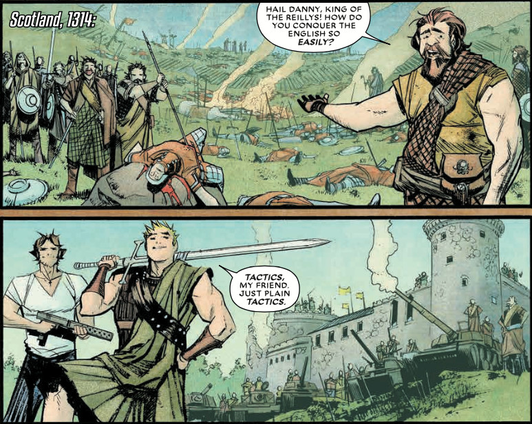 Panels from Chrononauts #2