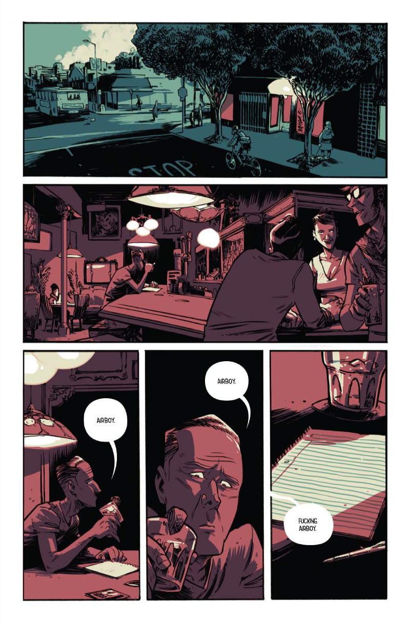 Airboy #1 Panels and Colors