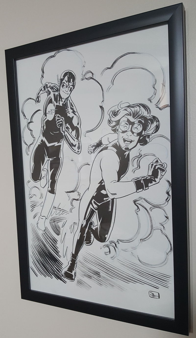 Doc Shaner Flash and Impulse Commission