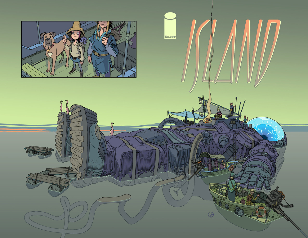 Island #4 Cover