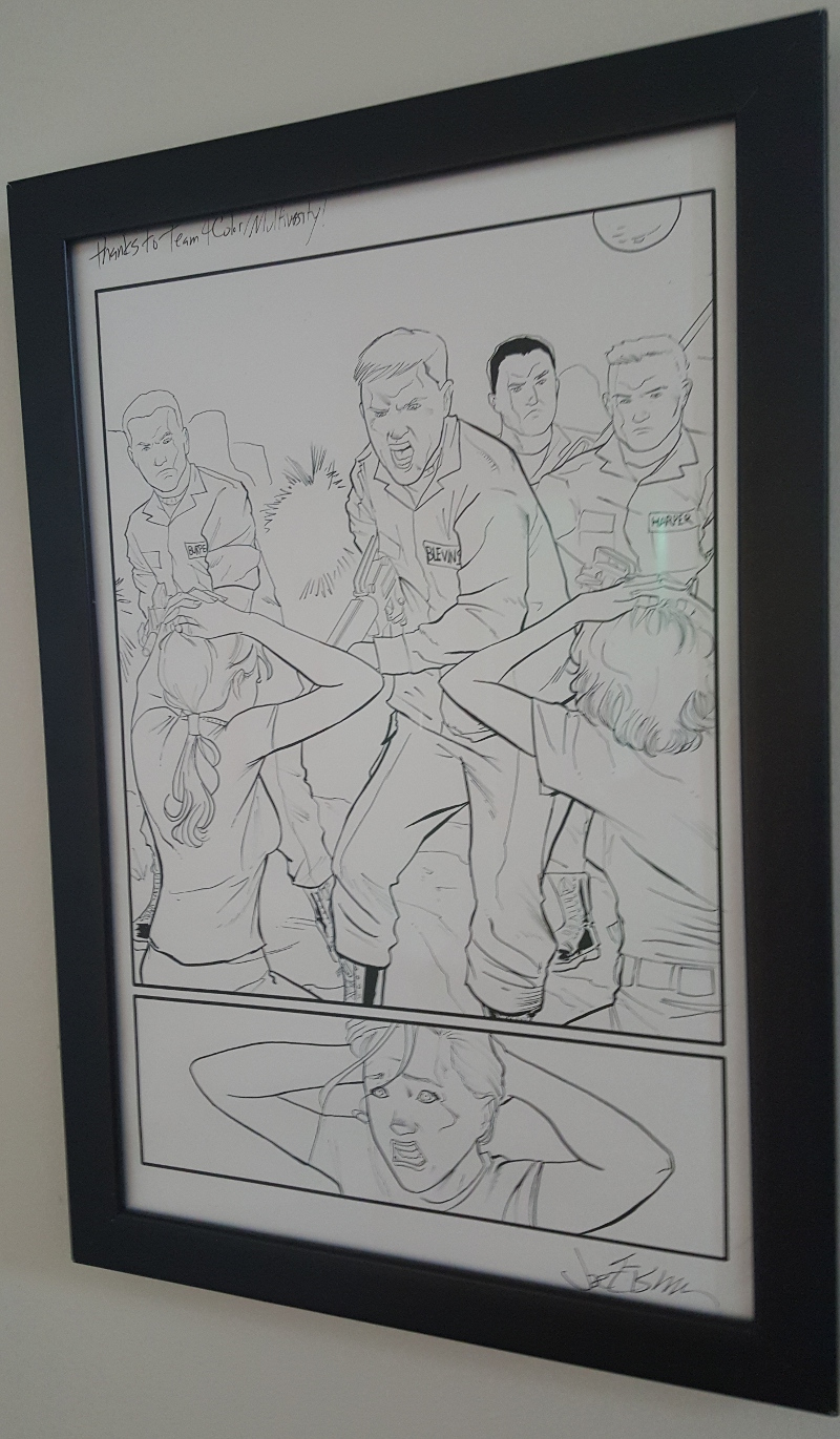 Joe Eisma Morning Glories Original Art