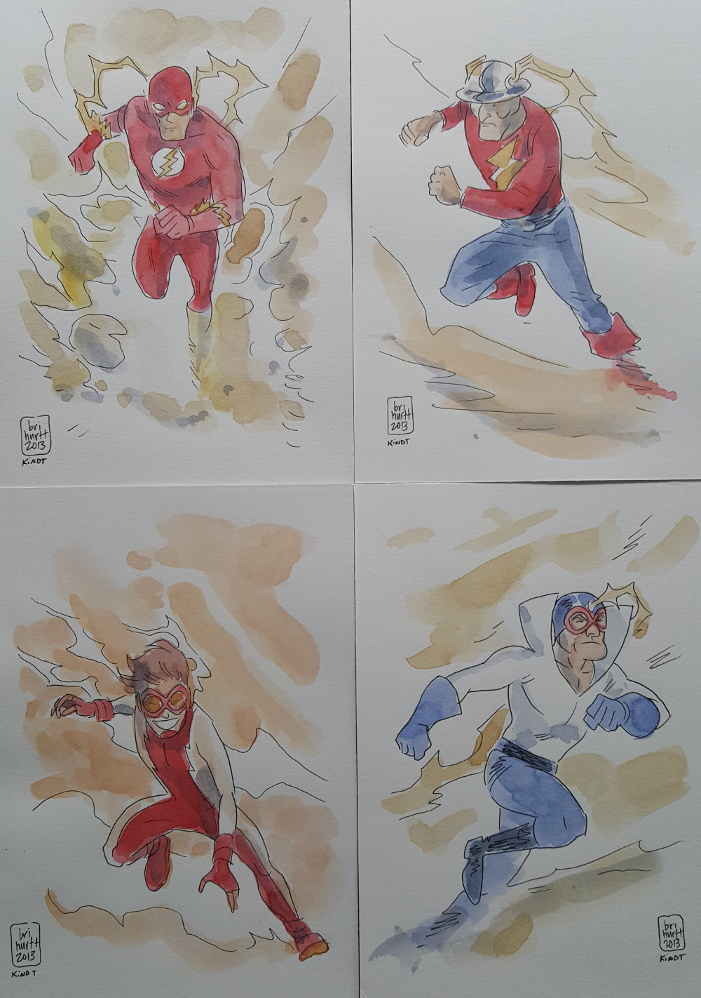 The Flash Family by Brian Hurtt and Matt Kindt