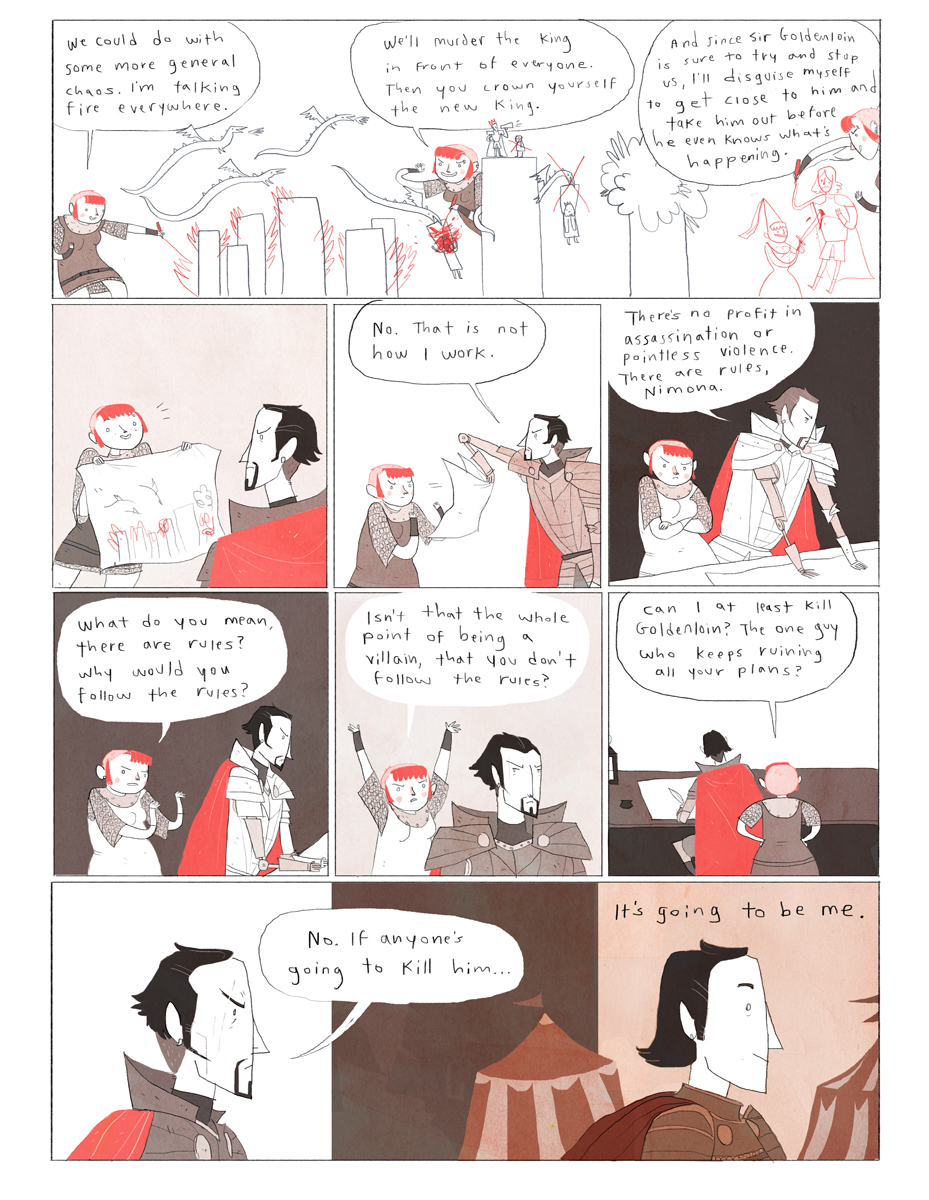 Nimona Chapter 2 Page 2