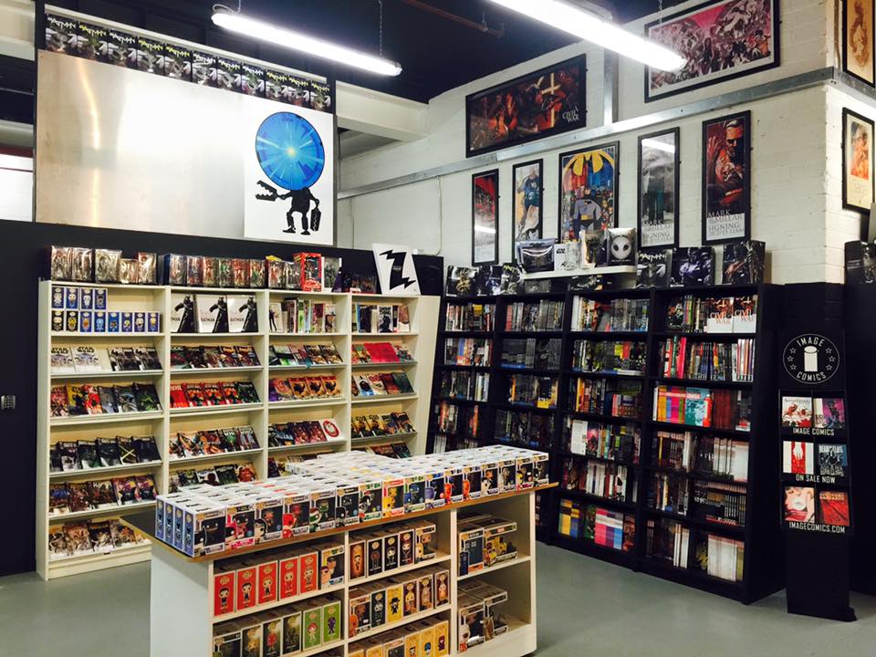 Big Bang New Comics Display