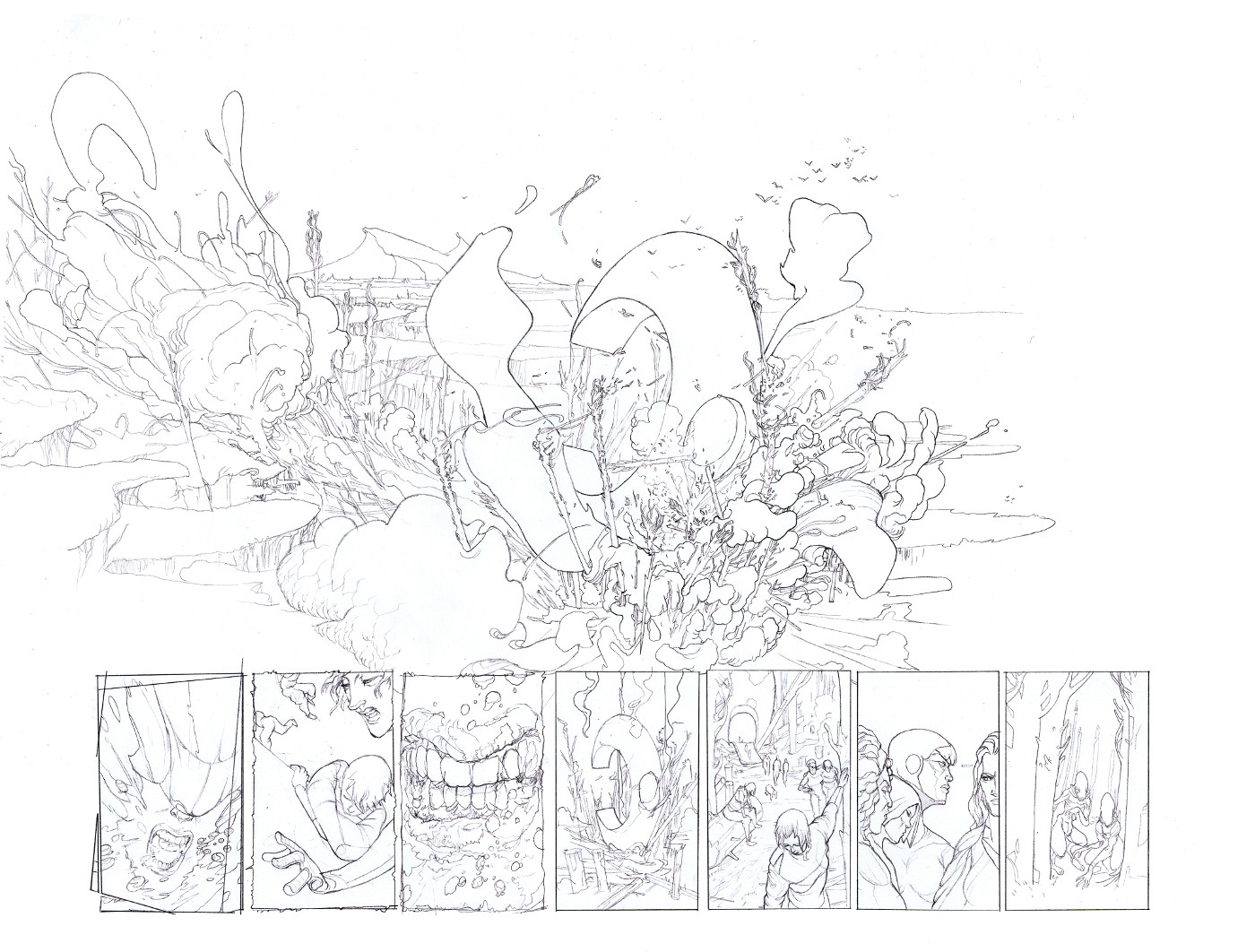 ODY-C #3 Pencils