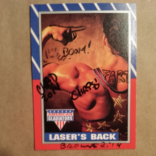 American Gladiators Card