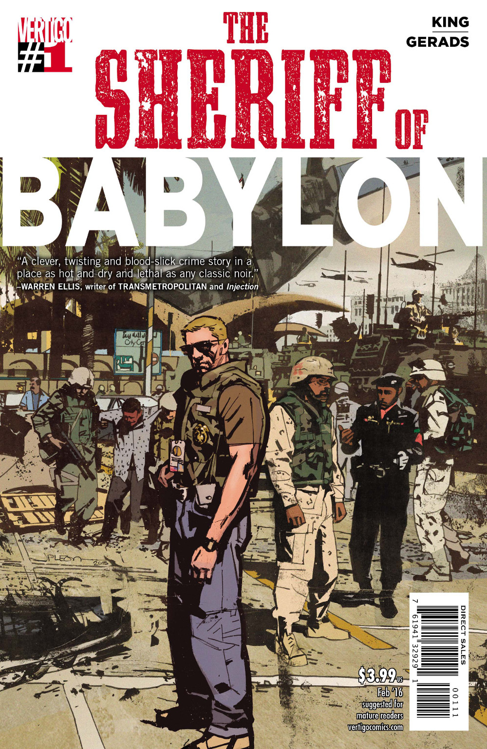 Sheriff of Babylon Cover