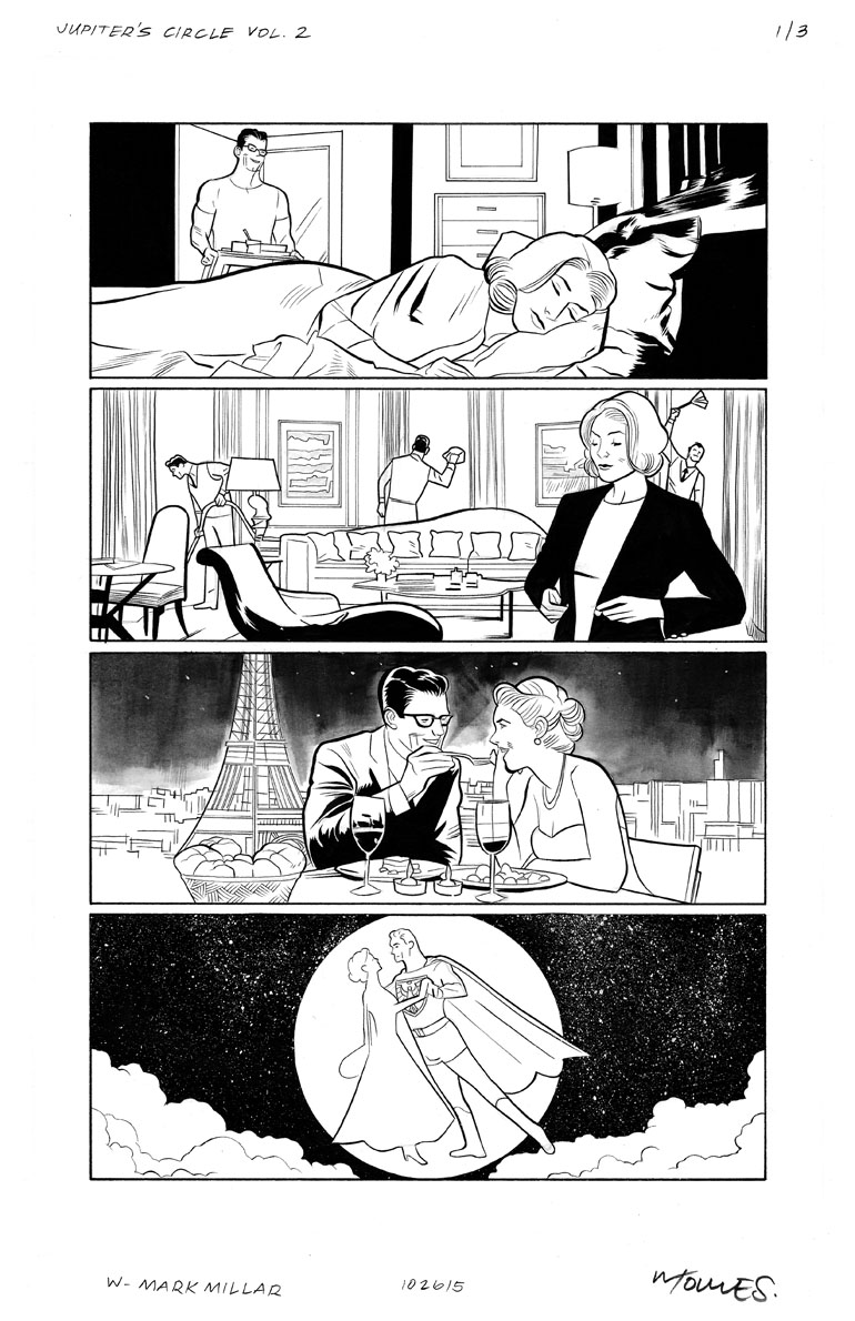 Jupiter's Circle Page 4 Before Colors