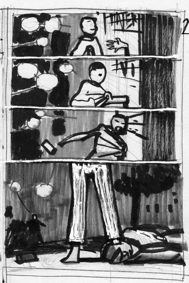 The Vision #3 Page 3 Layouts