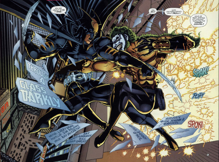 Spread from Legends of the Dark Claw #1