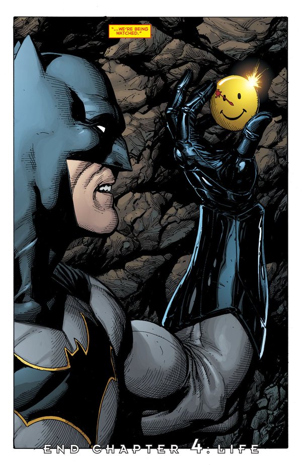 Batman Meets Watchmen in Rebirth