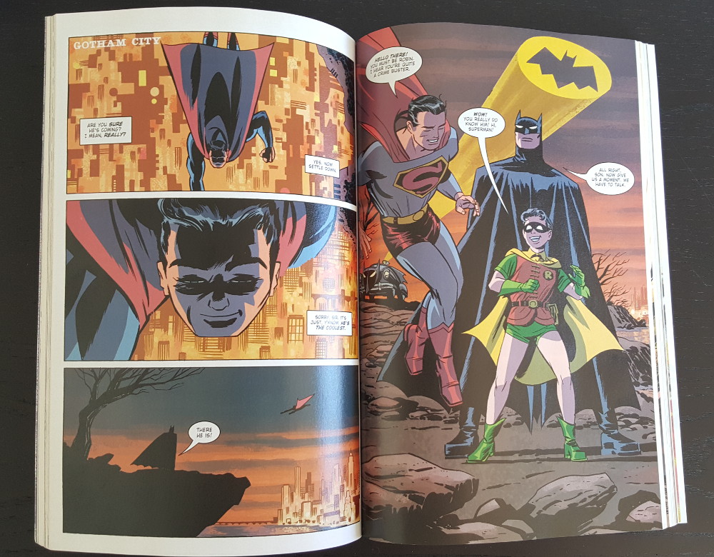 DC The New Frontier Batman and Robin and Superman