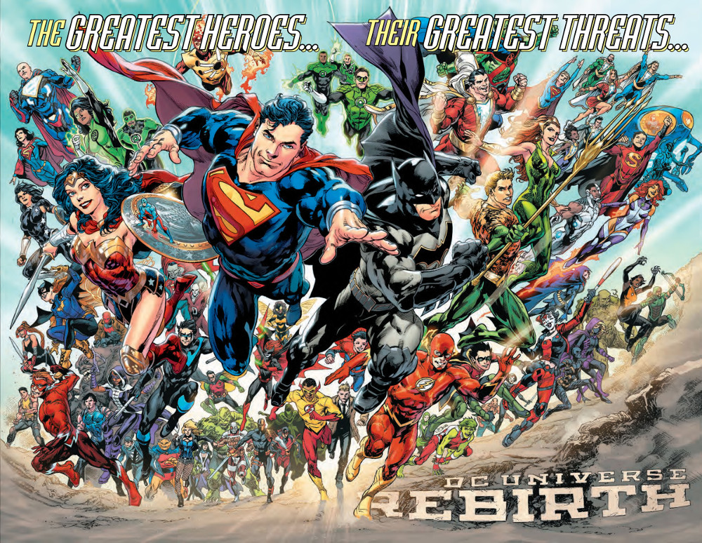 DC Universe Rebirth Splash