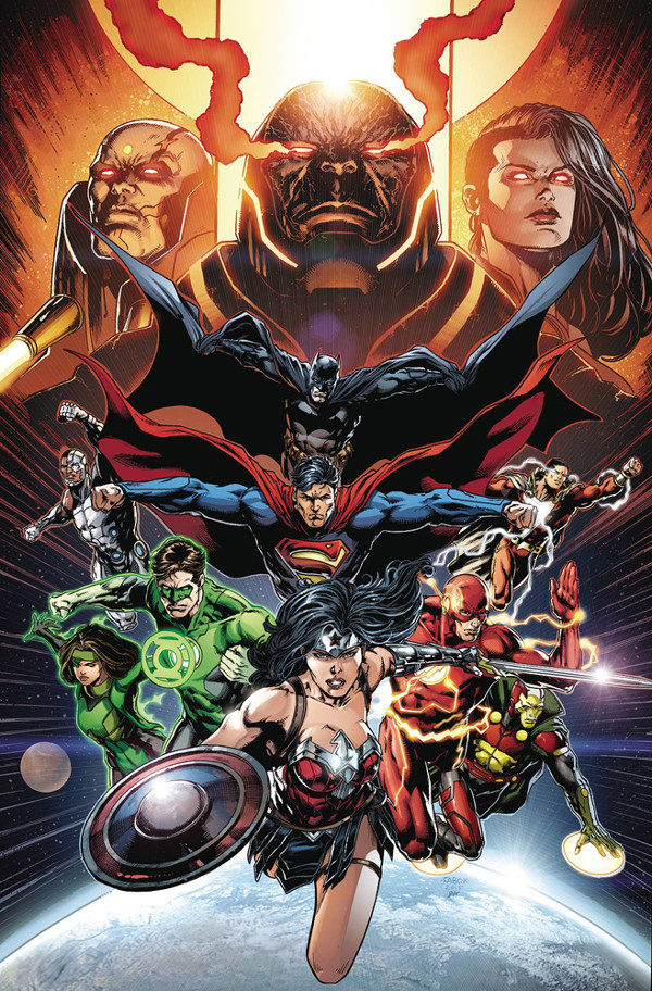 Cover to Justice League #50 Jason Fabok
